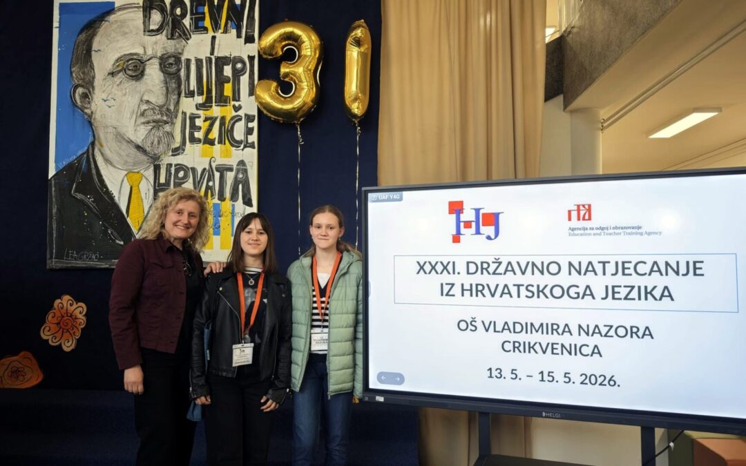 XXXI. državno Natjecanje iz hrvatskoga jezika