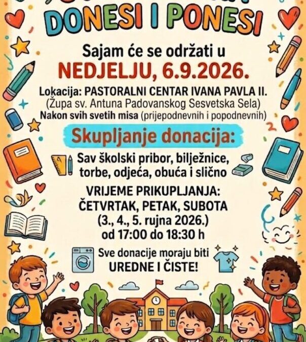 Humanitarni sajam „Sve za đaka“